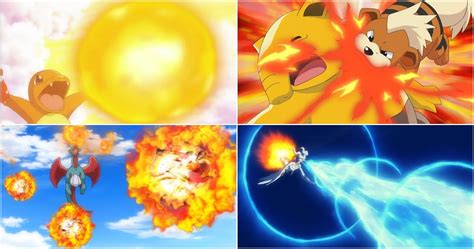 Pokémon: 10 Fire-Type Moves Stronger Than Flamethrower, Ranked