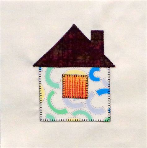 Scrappy Little Houses Appliqued Quilt Blocks - Etsy