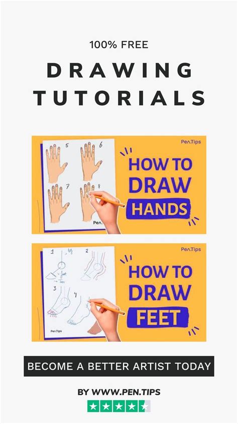 100% Free Drawing Tutorials for Digital Artists | Made by PenTips for ...