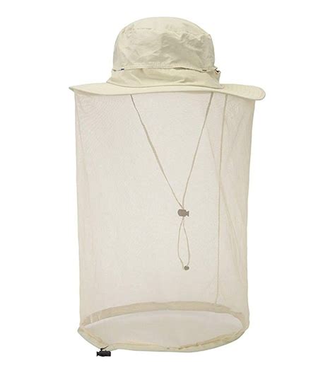 #Outdoor#Mosquito#Net#Hat-#Safari#Sun#Bucket#Hat#with#Hidden#Net#Mesh#Beige#CB18QHO7OG9 Outdoor ...