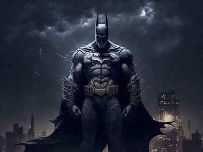 DC Batman (Re-created) by AI by Ruben Cespedes on Dribbble