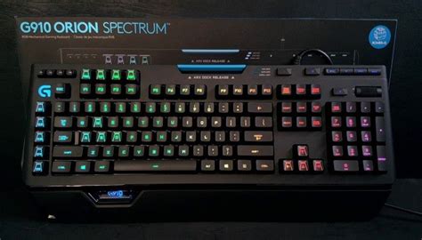 Logitech G910 Orion Spectrum: A New Flagship is Born | MMORPG.com