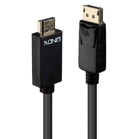 5m DisplayPort to HDMI 10.2G Cable - from LINDY UK