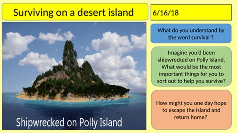 Surviving on a desert island | Teaching Resources