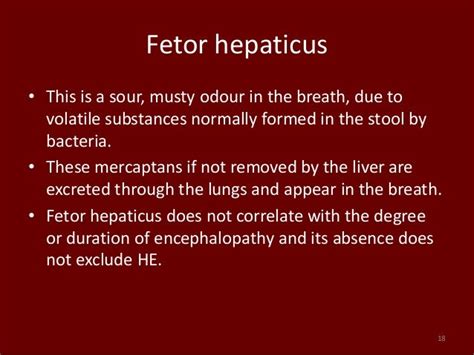 Hepatic encephalopathy