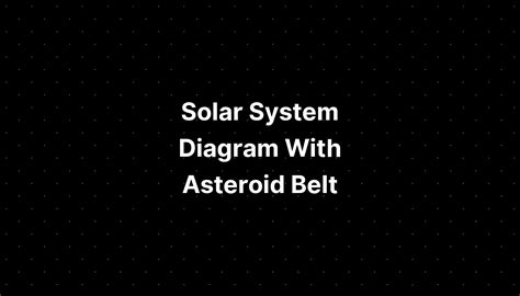 Solar System Diagram With Asteroid Belt - PELAJARAN