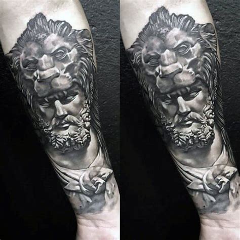 60 Roman Statue Tattoo Designs For Men - Stone Ink Ideas in 2020 | Statue tattoo, Roman tattoo ...