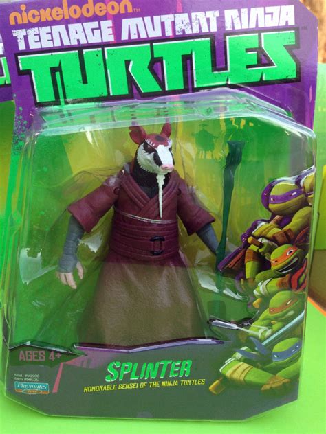 Splinter Teenage Mutant Ninja Turtles TMNT Playmates Toys Action Figure sensei | The Wild Robot!