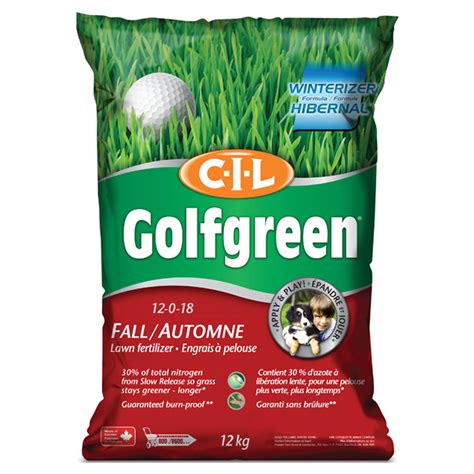 CIL GOLFGREEN - Fall Lawn Fertilizer - 12 kg | Réno-Dépôt