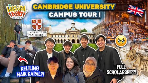 AKHIRNYA!! WASEDABOYS KE CAMBRIDGE UNIVERSITY! CAMPUS TOUR NAIK KAPAL!? | WORLD TRIP 64 – Money ...