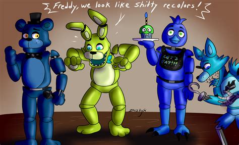 Discomfort (FNaF Characters in Opposite Colorings Pt. 1) : r ...