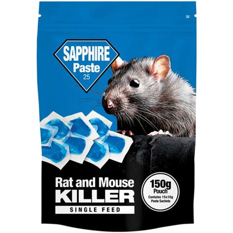 Mouse & Rat Killer - Rodent Poison Brodifacoum Blue Pasta Rat Bait - 1 – Sisi UK Ltd