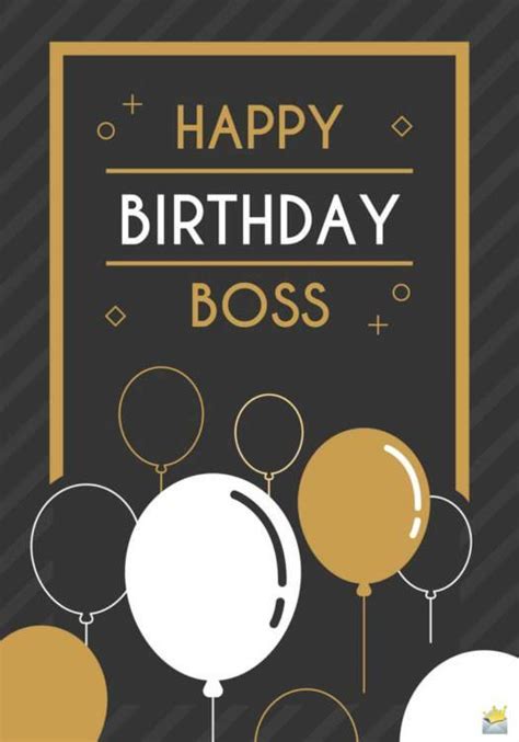 Greatest 100+ Birthday Wishes for your Boss | Happy birthday boss, Happy birthday boss quotes ...