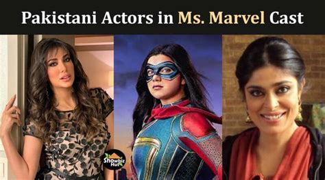 Ms Marvel Pakistani Cast, Actor & Actress Name with Details | Showbiz Hut