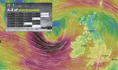 Storm names: How do they name storms in the UK - What storm are we on ...