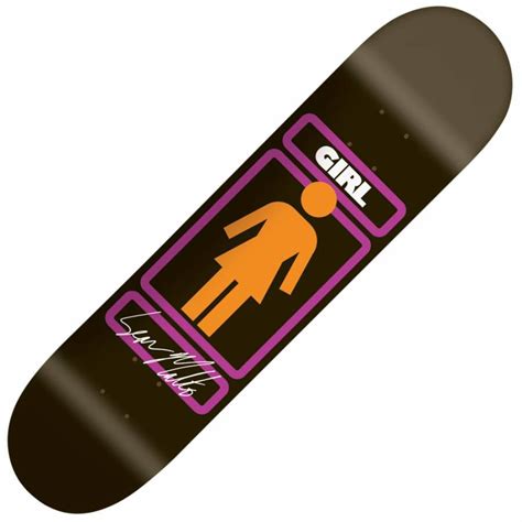 Girl Skateboards Girl Sean Malto Sign Here Skateboard Deck 8.125'' - Girl Skateboards from ...