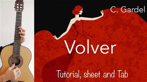 Volver (C. Gardel), Guitar lesson, sheet and Tab Chords - Chordify