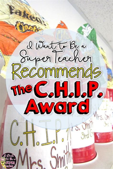 Reward Awesome Students with C.H.I.P. Trophies | Teacher classroom ...