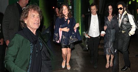 Mick Jagger stayed at his star-studded 80th birthday party for an hour | Metro News