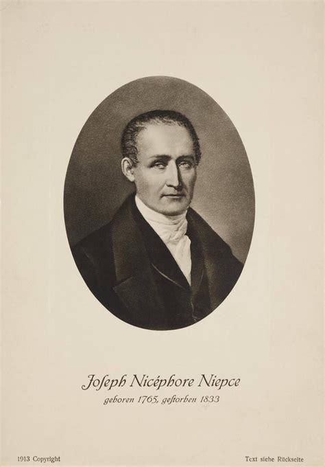 Joseph Nicéphore Niépce - his portrait Joseph Nicéphore Niépce, History Of Photography, Photo ...