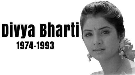 Divya Bharti Death Mystery - YouTube