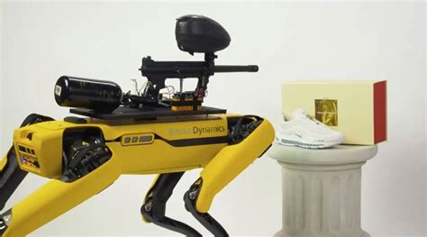 Prank Gone Wrong? This AI-Powered Robot Dog Is Shooting Paintballs