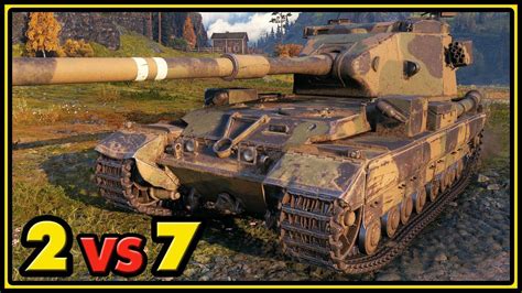 FV215b (183) - 2 vs 7 - World of Tanks Gameplay - YouTube