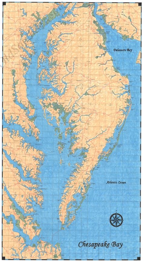 John Smith's Exploration Routes In The Chesapeake Bay | National ...