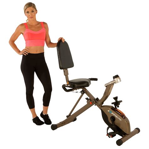 Exerpeutic Gold 525XLR Folding Recumbent Exercise Bike Reviews