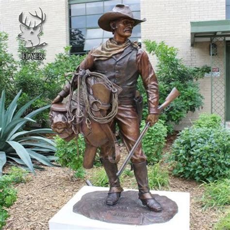 Garden Decoration Life Size Bronze Cowboy Statue For Sale - Buy Bronze ...