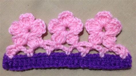 Crochet a beautiful flower border - DIY - Guidecentral - YouTube