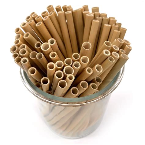 Bamboo Straws and Cleaning Brush / Bamboo Straws Worldwide