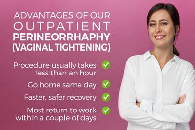 Outpatient Perineorrhaphy (vaginal tightening)