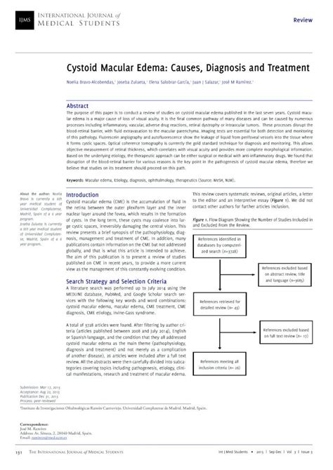 (PDF) Cystoid Macular Edema: Causes, Diagnosis and Treatment macular edema 2016... · 2016. 5. 13 ...