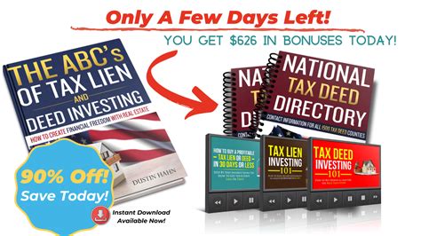 ABCs of Tax Lien and Deed Investing - Special 90% Off | Tax Lien Certificate School