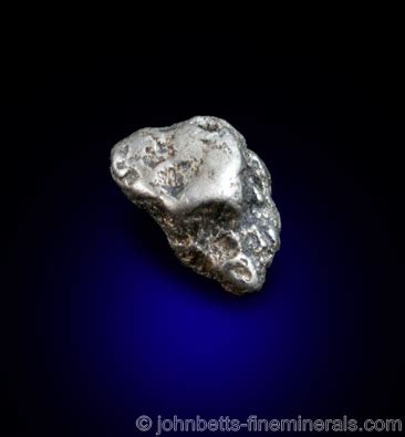 Platinum Nugget - The Mineral and Gemstone Kingdom