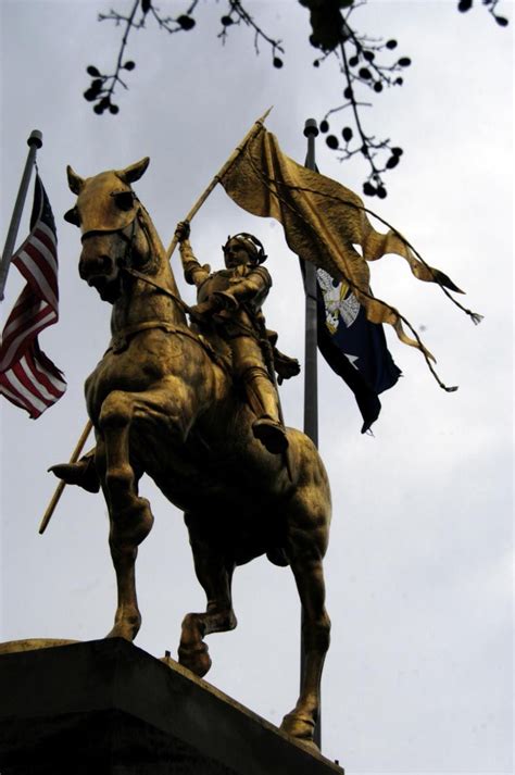 Joan of Arc statue, French Quarter, New Orleans. | Joan of arc statue ...