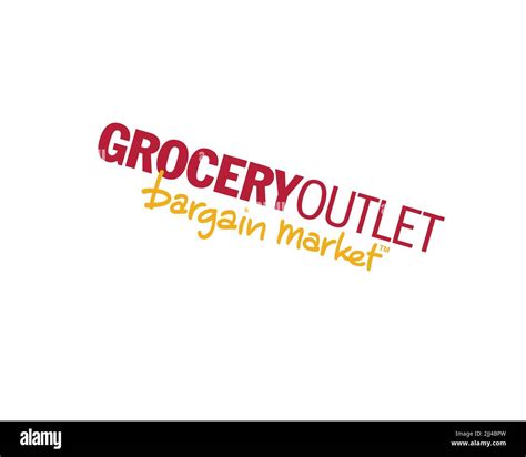 Grocery Outlet, Rotated Logo, White Background B Stock Photo - Alamy