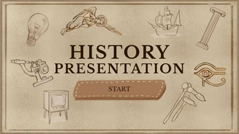 History Presentation | Genially templates