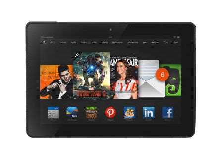 Amazon Kindle Fire HDX 7 (3rd Generation) 16GB, Wi-Fi, 7in - Black for ...