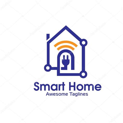 Smart Home logo — Stock Vector © krustovin #107330474