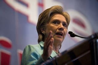 Senator Hillary Clinton at the DNC Health Care Caucus | Flickr