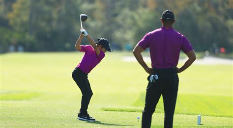 Tiger Woods, Charlie Woods at PNC Championship in Orlando