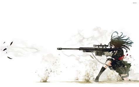 Anime Sniper Wallpaper - WallpaperSafari