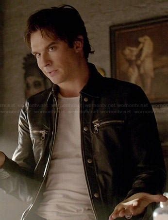 Damon Salvatore Outfits & Fashion on The Vampire Diaries | Ian Somerhalder