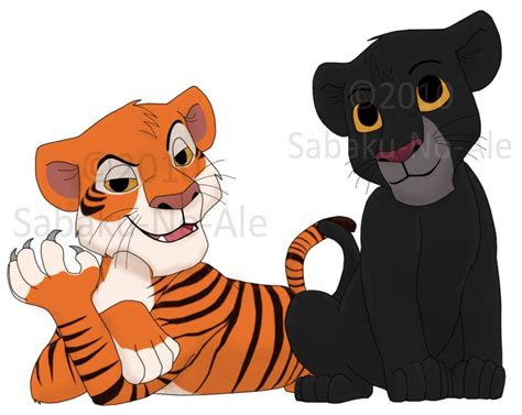 JB: Bagheera and Shere Khan by The-PirateQueen on DeviantArt | Lion ...