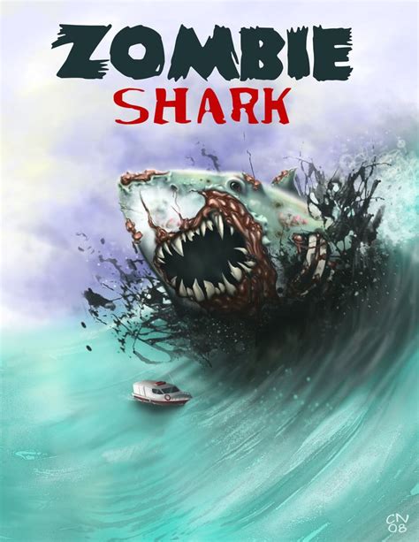 Zombie Shark by cee4 on DeviantArt | Zombie life, Shark, Shark art