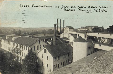 C.W. Post Cereal Factories, Battle Creek, Michigan | SDLOTU