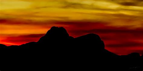 Twin Peaks Sunset Photograph by Mark Myhaver - Fine Art America