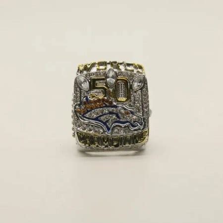 3 NFL Denver Broncos Super Bowl Rings Set – Championship Rings Store